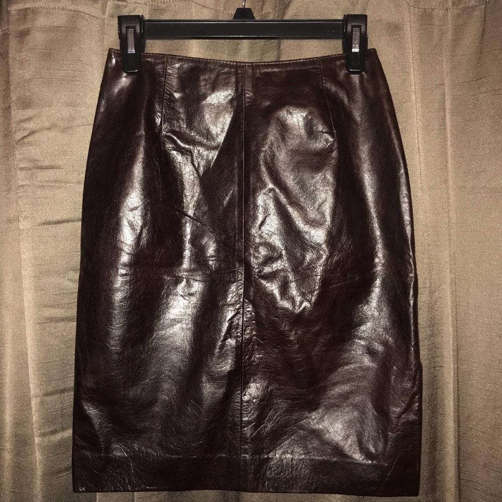 Leather Skirt